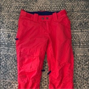 North face freedom ski and snowboard pants